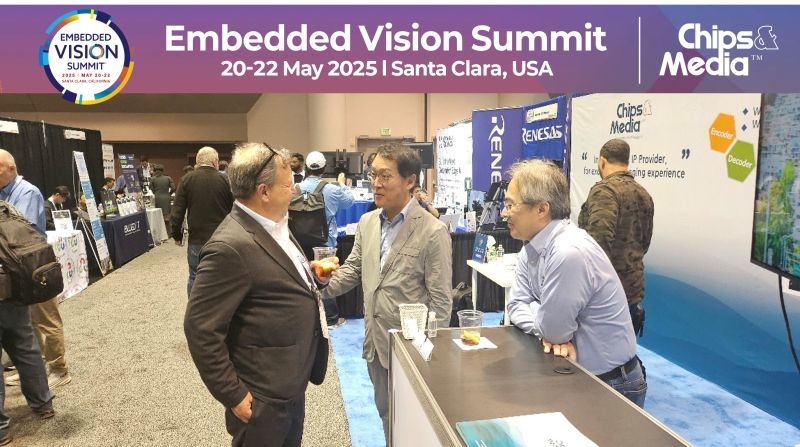 Em bedded Vision Summit on May 21-22, 2025 (US)